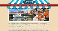 Desktop Screenshot of carmenhascrabs.com